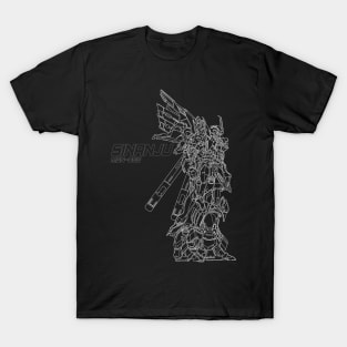 Sinanju on White Line T-Shirt